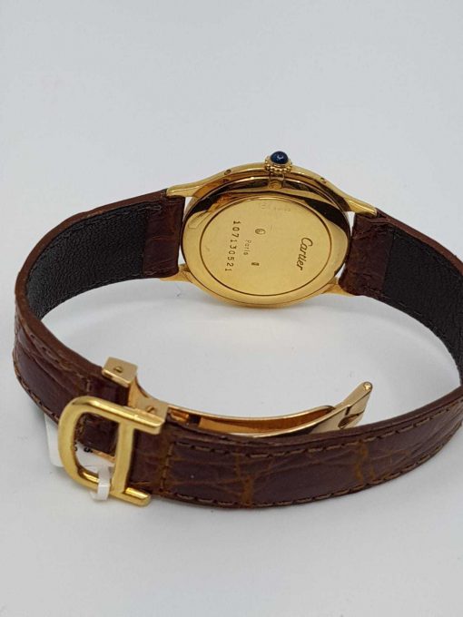 Cartier 18K Yellow Gold watch - Image 8