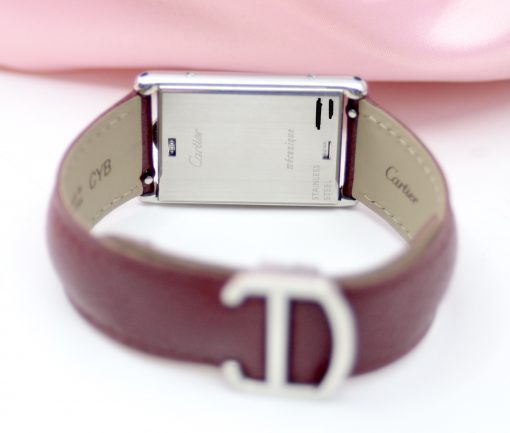 Cartier Basculante Reverso Stainless Steel watch - Image 8