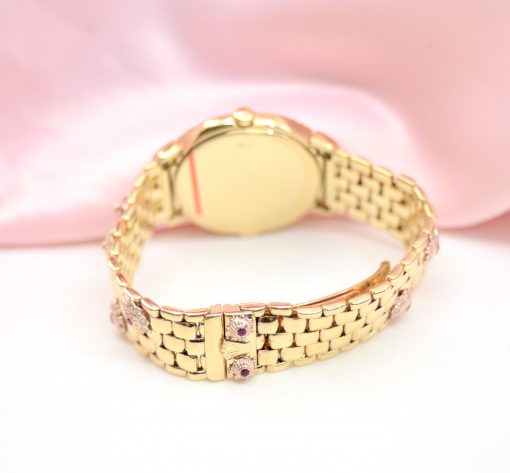 Rolex Cellini 18K Yellow Gold watch with Diamonds, Rubies - Image 8