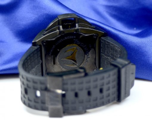 Sport TechnoMarine Men's watch Black Stainless Steel w/Date; 3 sub-dials - Image 4