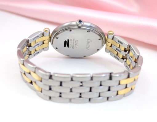 Cartier Panthere two line Stainless Steel&18K Yellow Gold Watch w/Date - Image 5