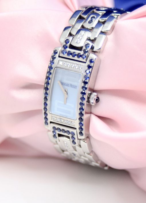 Audemars Piguet Promesse watch Stainless Steel with Diamonds&Sapphires - Image 3