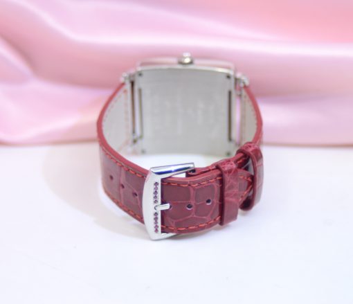 Franck Muller Master Square 6002 M QZ R Stainless Steel watch w/Diamonds&Rubies - Image 7