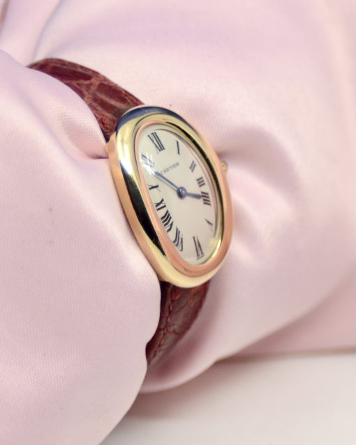 Cartier Baignoire Paris 18K Yellow Gold ladies watch - Image 4