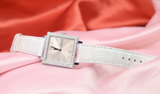 Piaget Altiplano 18K White Gold watch with Diamonds - Image 6
