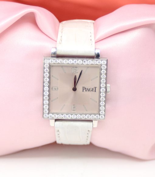 Piaget Altiplano 18K White Gold watch with Diamonds - Image 2