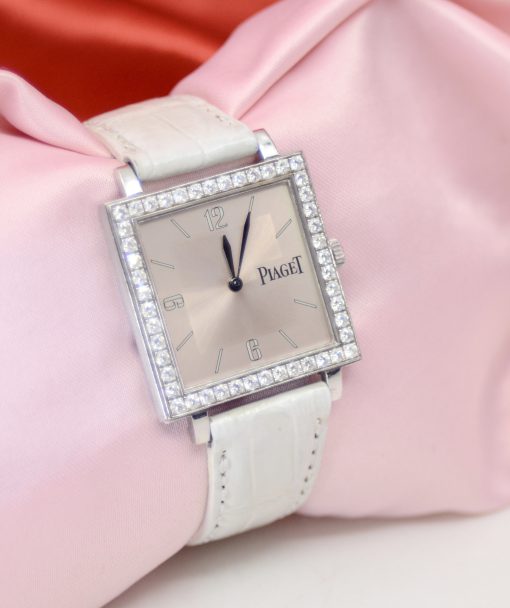 Piaget Altiplano 18K White Gold watch with Diamonds - Image 10