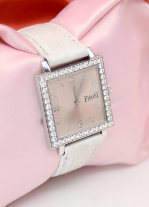Piaget Altiplano 18K White Gold watch with Diamonds - Image 5