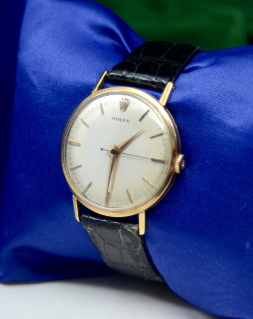 Vintage Men's Rolex 18K Rose Gold watch - Image 3