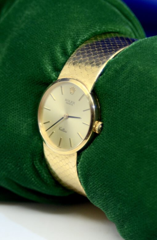 Rolex Cellini 18K Yellow Gold watch 56.7 GM - Image 3