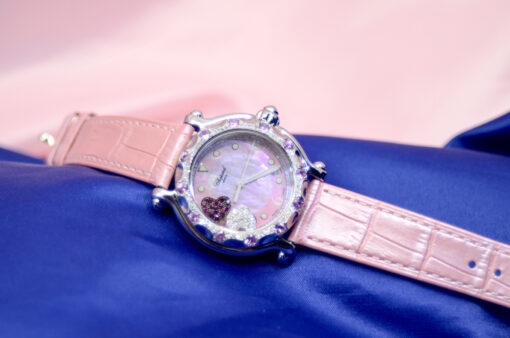 Chopard "Happy Sport" Watch Stainless Steel w/Rubies/Diamonds/Sapphires;Date&BOX - Image 5