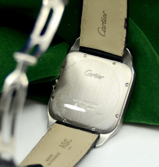 Cartier Santos Dumont watch in 18K White Gold Manual wind 35 mm - Image 8