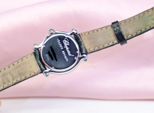 Chopard "Happy Sport" Watch Stainless Steel with Diamonds,Tsavorites - Image 7