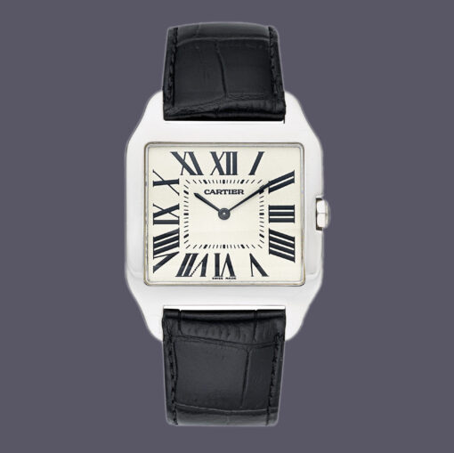 Cartier Santos Dumont watch in 18K White Gold Manual wind 35 mm