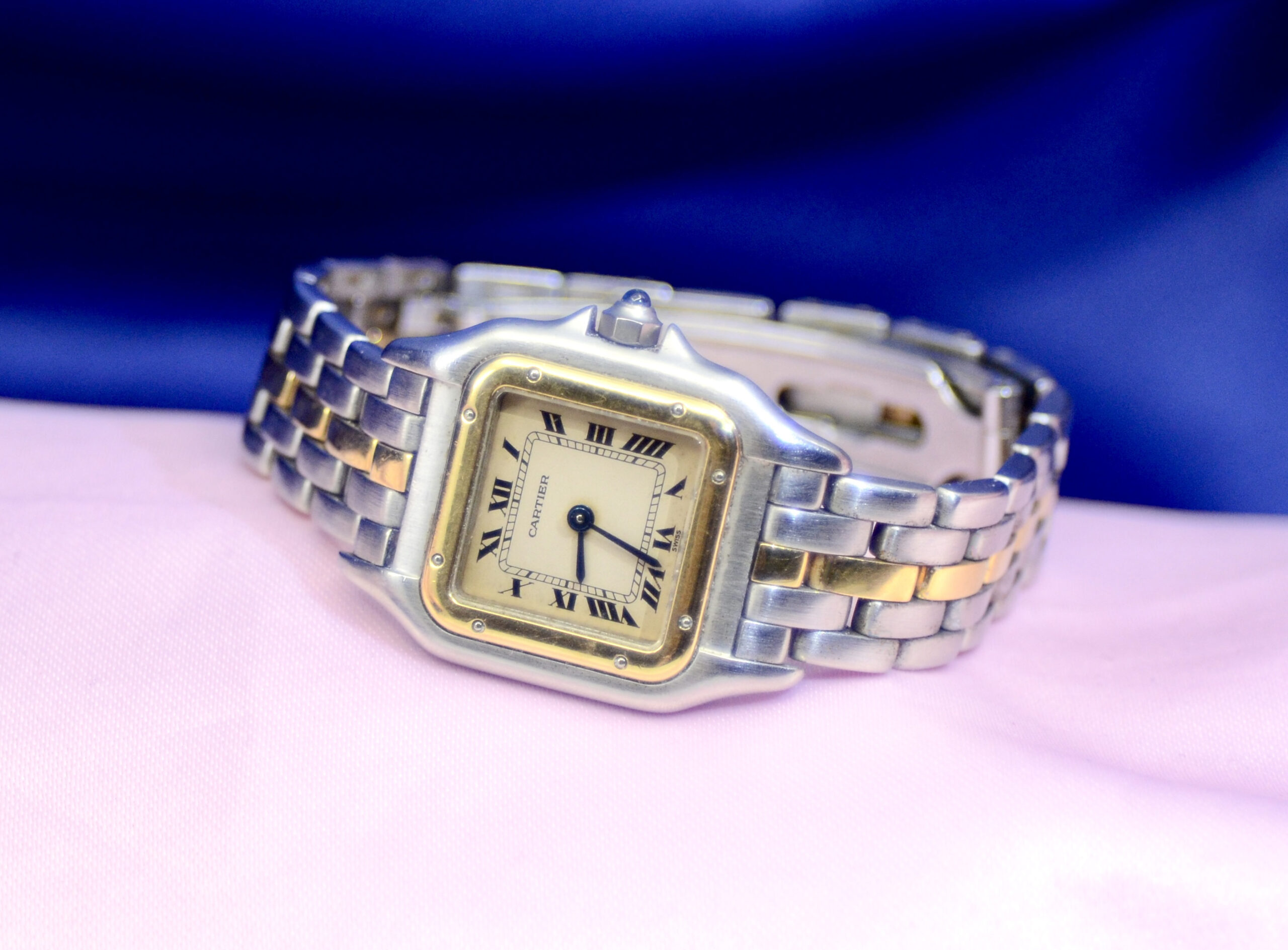 Cartier Panthere one line Stainless Steel & 18K Yellow Gold Watch - Image 5