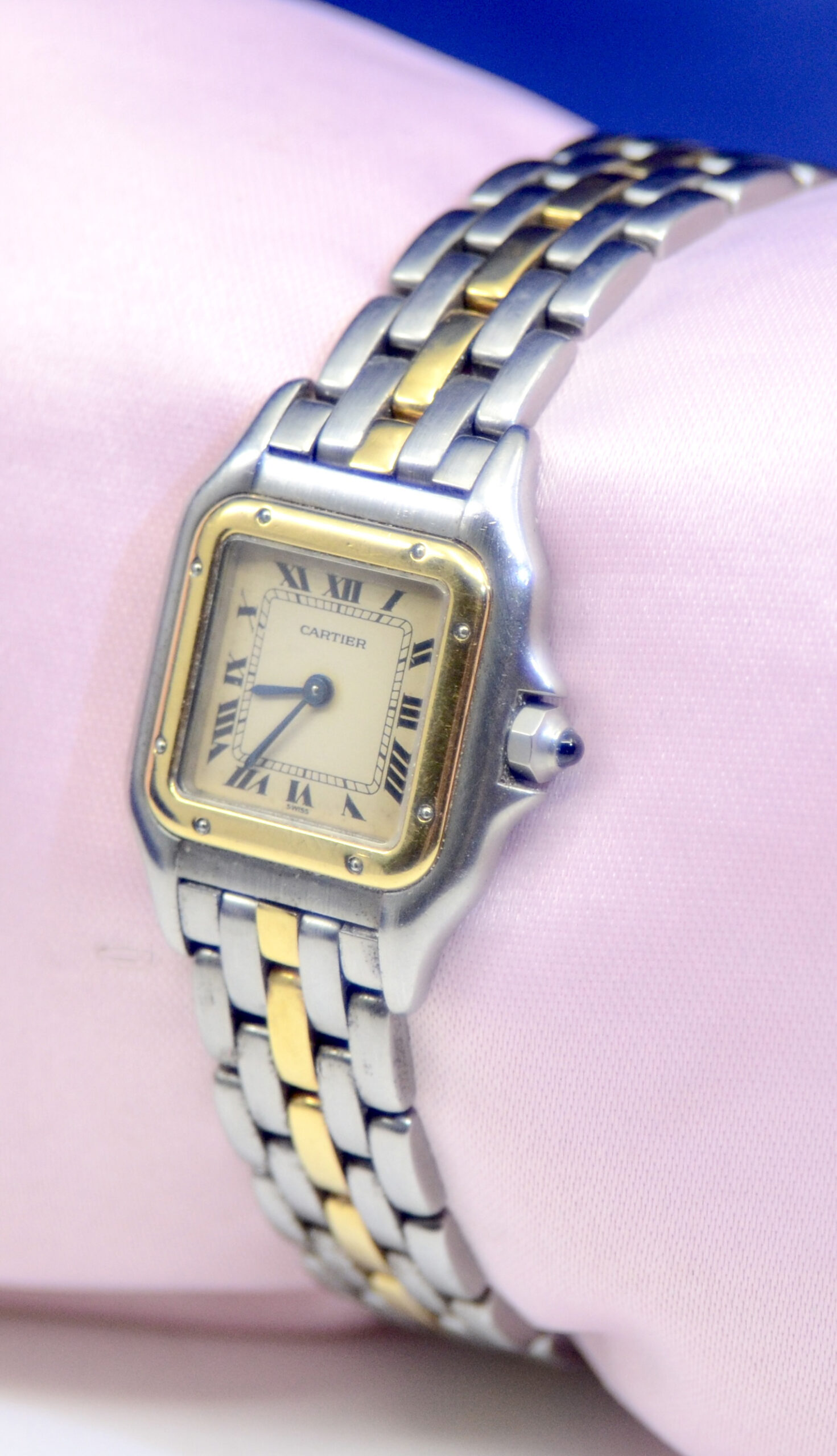 Cartier Panthere one line Stainless Steel & 18K Yellow Gold Watch - Image 3