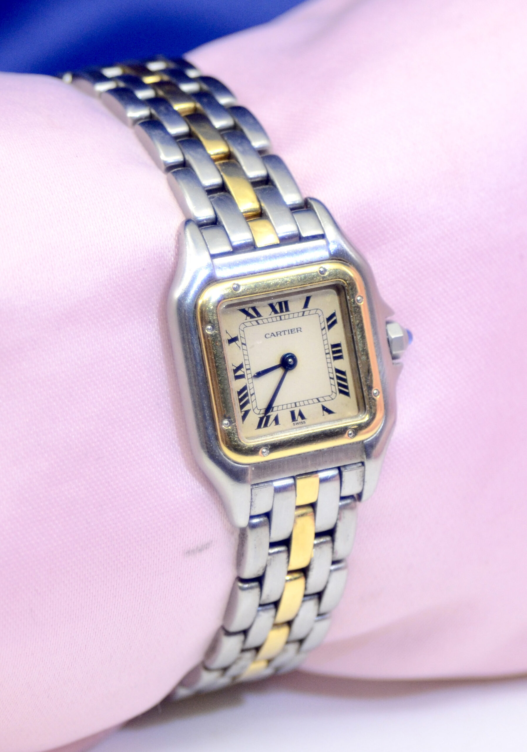 Cartier Panthere one line Stainless Steel & 18K Yellow Gold Watch - Image 4
