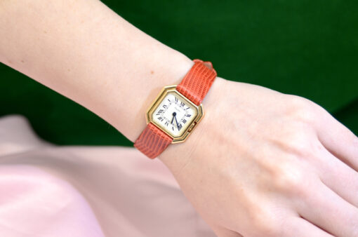 Vintage Cartier Ceinture Mechanical Watch 18K Yellow Gold 24mm - Image 2
