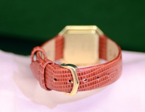 Vintage Cartier Ceinture Mechanical Watch 18K Yellow Gold 24mm - Image 8