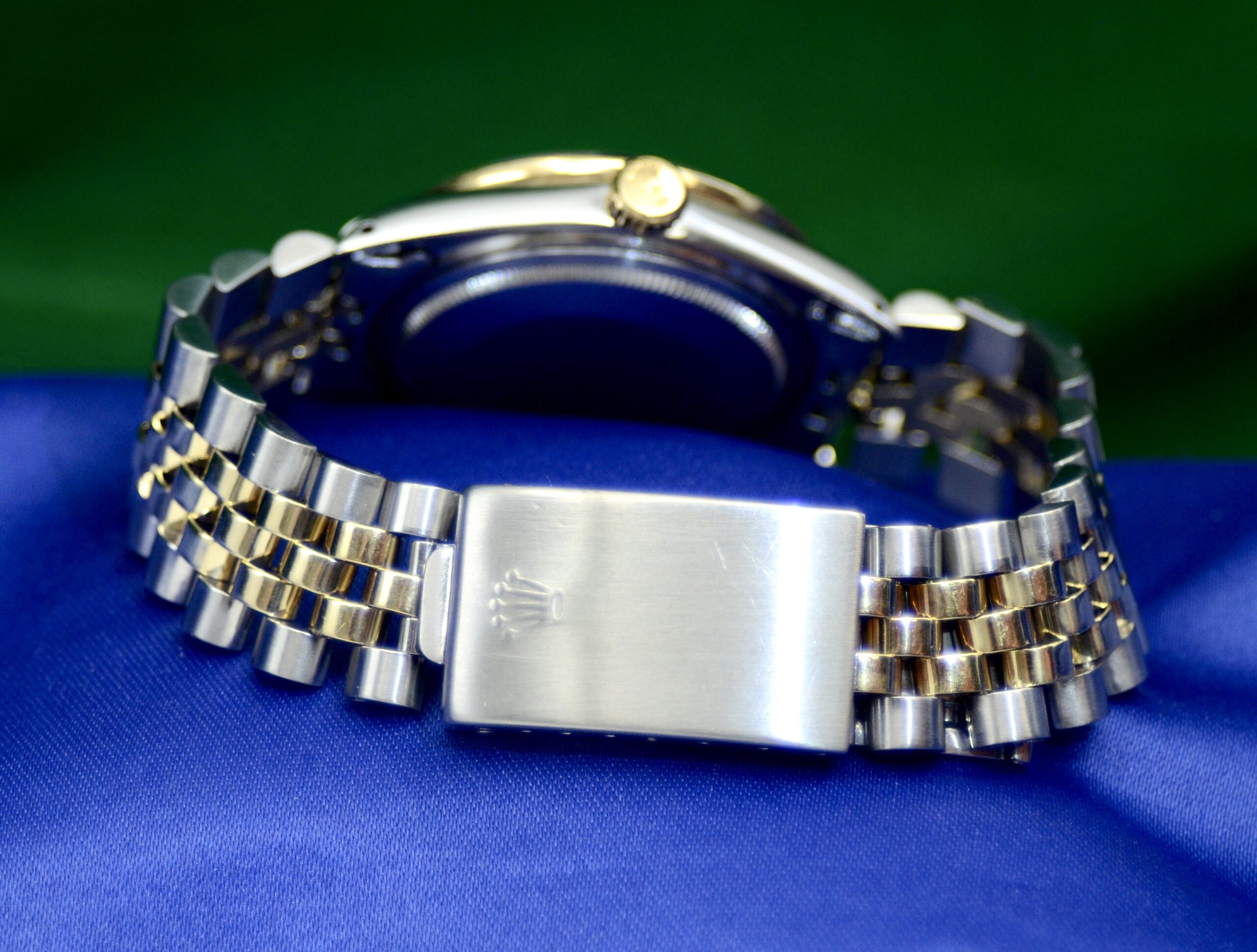 Rolex DateJust Watch 18K Yellow Gold & Stainless Steel w/Diamonds, Rubies - Image 8