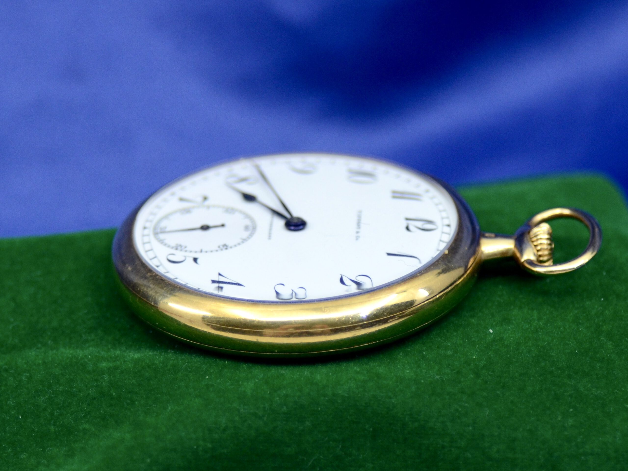 Vintage Tiffany & Co by Patek Philippe 18K Yellow Gold open face pocket watch - Image 4