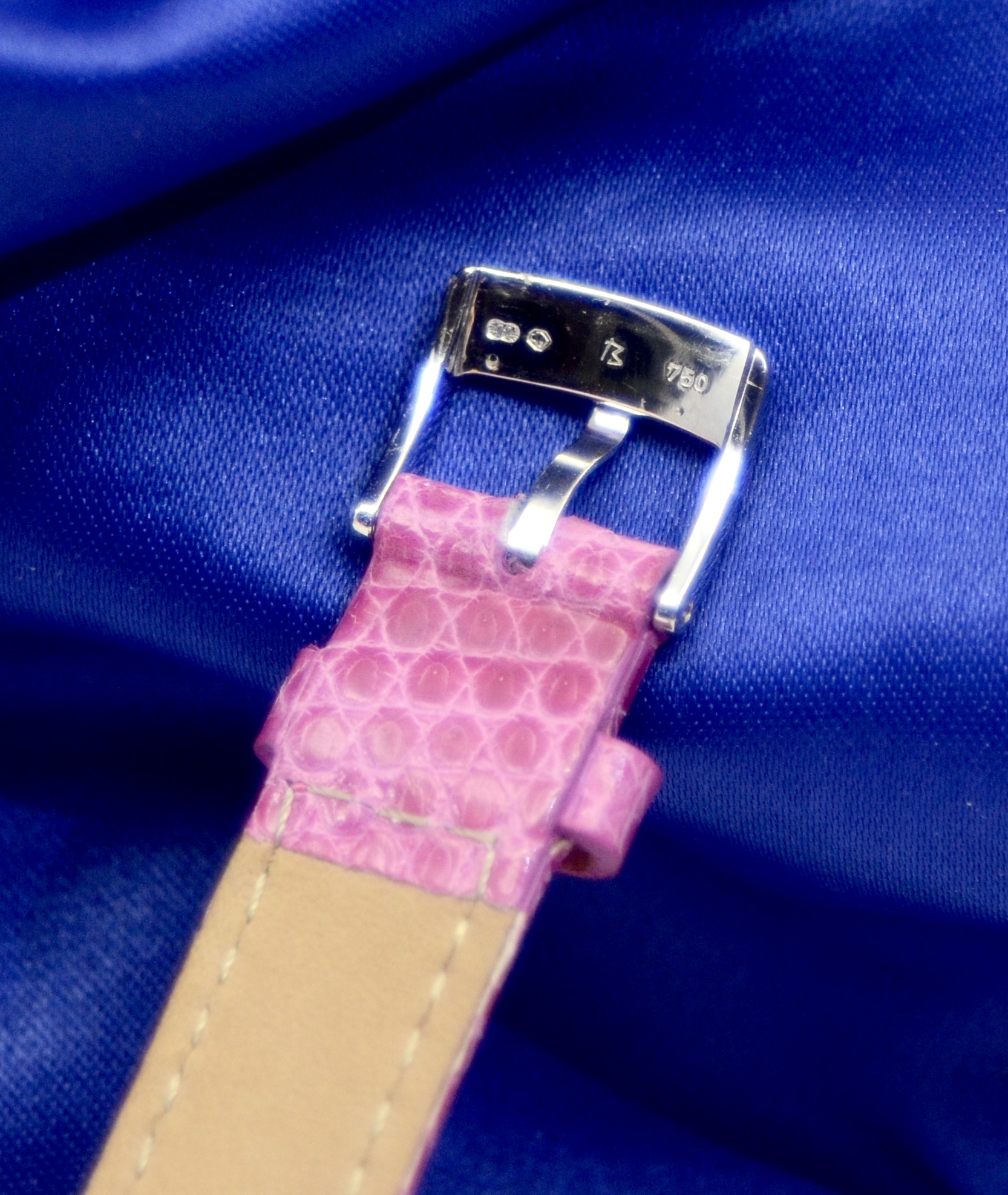 Chopard Imperiale in 18K White Gold watch with Diamonds, Rubies - Image 10