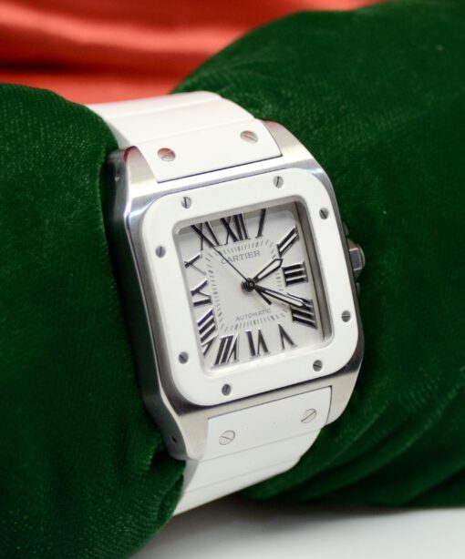 Cartier Santos 100 Automatic Stainless Steel watch Ref.2878 - Image 5