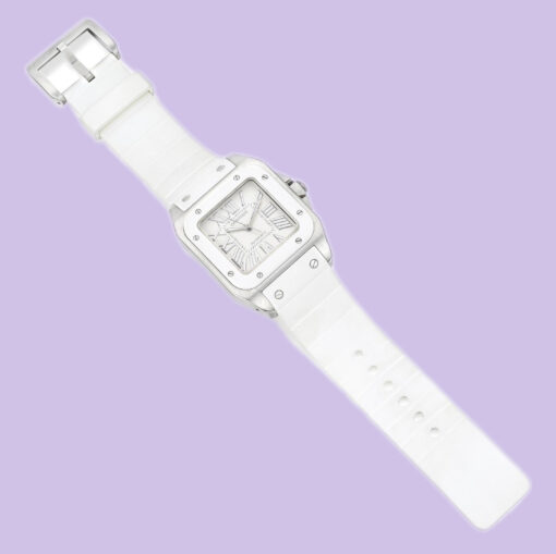 Cartier Santos 100 Automatic Stainless Steel watch Ref.2878 - Image 3