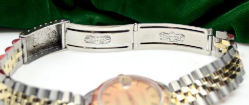 Rolex Oyster Perpetual DateJust Watch 18K Yellow Gold & Stainless Steel Ref.1625 - Image 9