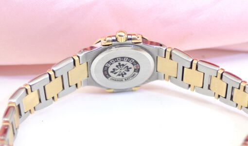 PATEK PHILIPPE Nautilus 18K Yellow Gold & SS watch w/Diamonds Ref. 4700/61 - Image 9