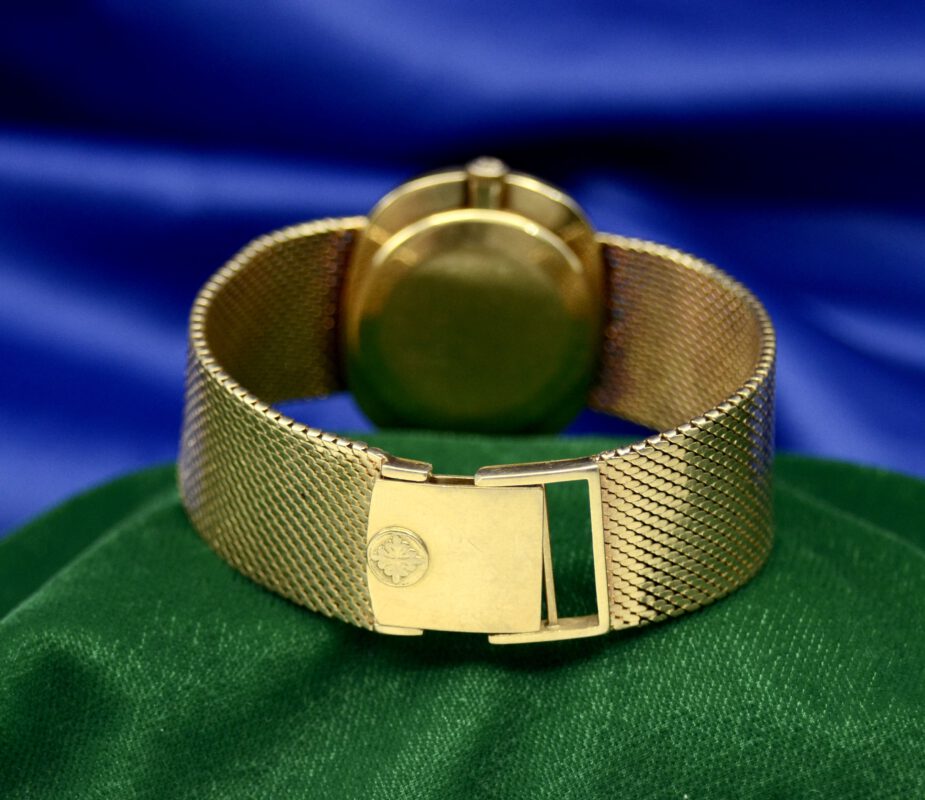 Patek Philippe Geneve 18K Yellow Gold WATCH w/Diamonds 74.8 GM Ref.3545 ...