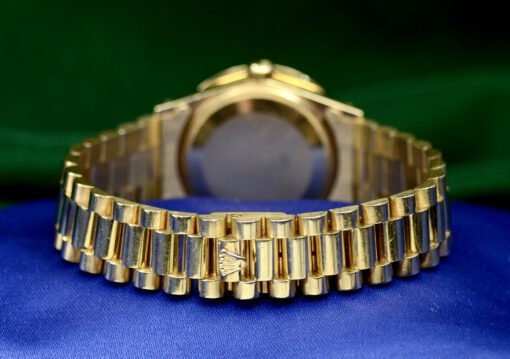 Rolex  DateJust Watch 31mm in 18K Yellow Gold  w/Diamonds, Rubies Ref. 6827 - Image 8