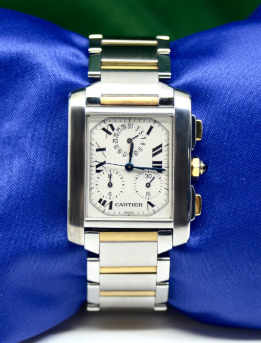 2 watches Cartier Tank Francaise Ref.2303