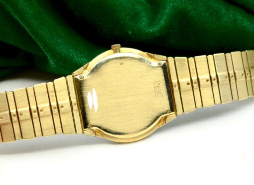 Men's Piaget Polo 18K Yellow Gold watch w/Diamonds & Box - Image 9