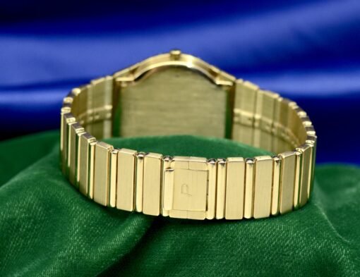 Men's Piaget Polo 18K Yellow Gold watch w/Diamonds & Box - Image 8