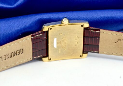 CARTIER Tank Francaise 18K Yellow Gold Quartz watch Ref.1821 - Image 8