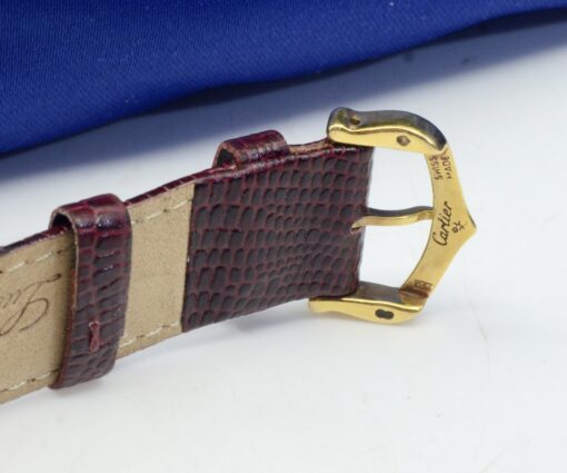 CARTIER Tank Francaise 18K Yellow Gold Quartz watch Ref.1821 - Image 9