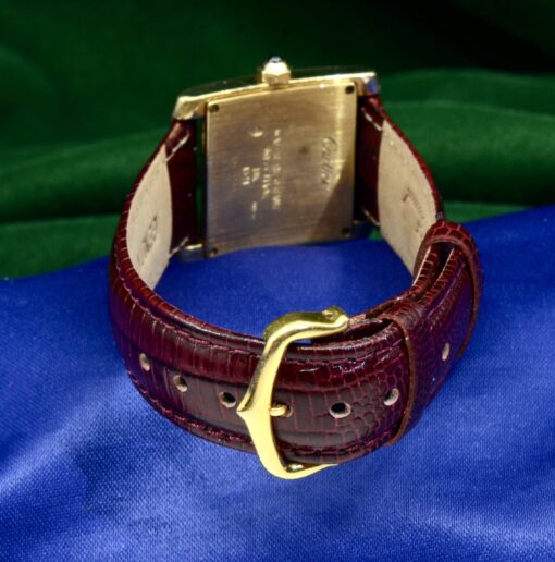CARTIER Tank Francaise 18K Yellow Gold Quartz watch Ref.1821 - Image 6