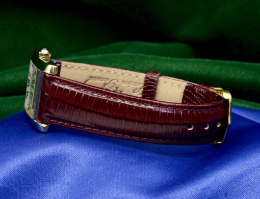 CARTIER Tank Francaise 18K Yellow Gold Quartz watch Ref.1821 - Image 7