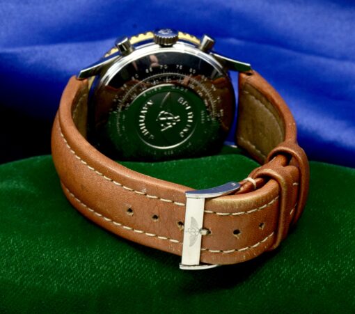 Men's Breitling Old Navitimer 81610 SS & 18K Gold bezel Automatic watch w/date - Image 6