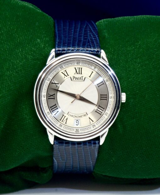 Men's Piaget Gubener 18K White Gold Automatic watch 35mm Ref. 15469