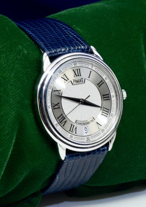 Men's Piaget Gubener 18K White Gold Automatic watch 35mm Ref. 15469 - Image 4
