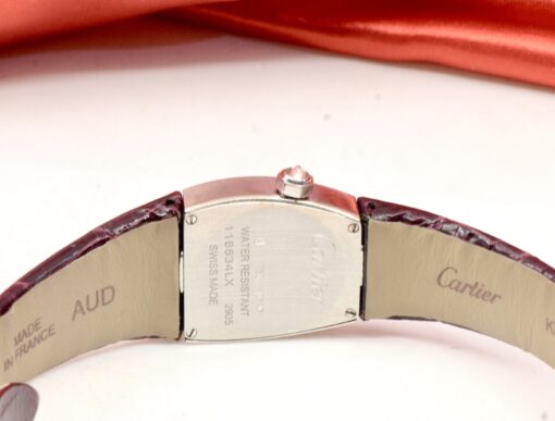 2007 Ladies CARTIER La Dona watch 18K White Gold w/Diamonds Ref.WE600351 box&papers - Image 6