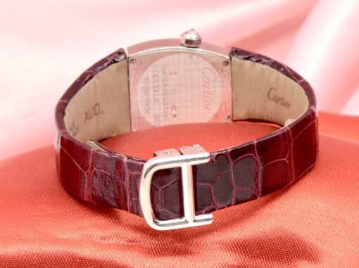 2007 Ladies CARTIER La Dona watch 18K White Gold w/Diamonds Ref.WE600351 box&papers - Image 8