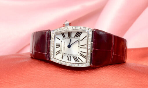 2007 Ladies CARTIER La Dona watch 18K White Gold w/Diamonds Ref.WE600351 box&papers - Image 5