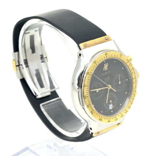 Hublot Classic MDM Quartz Stainless Steel & 18K Yellow Gold watch Ref.1621.2 - Image 5