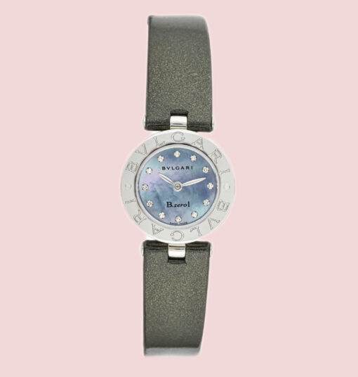 2020s Ladies' Bvlgari B.Zero1 Stainless Steel watch w/Diamonds Ref. BZ22S