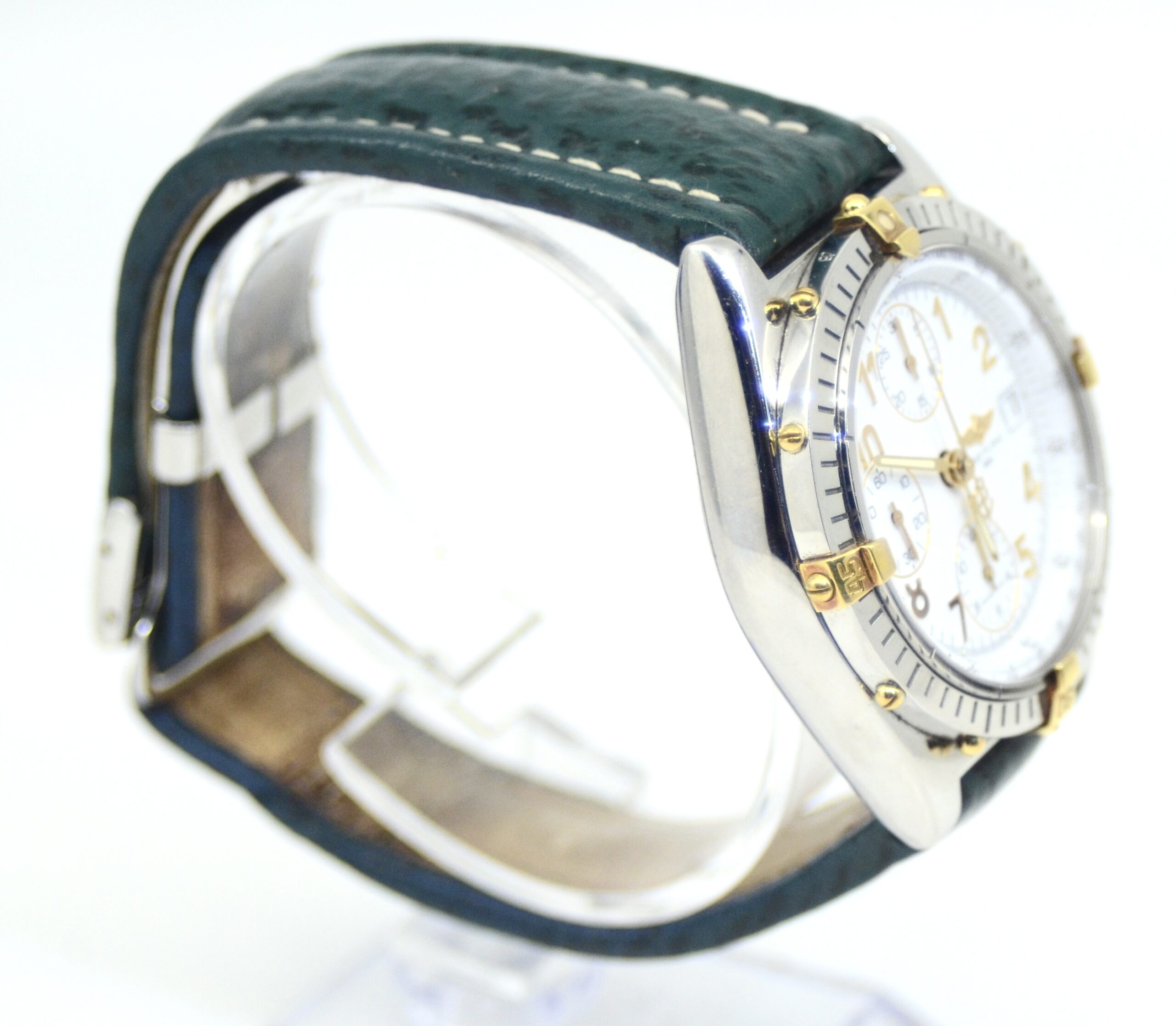 Mens' Breitling Chronomat Stainless Steel & 18K Yellow Gold Automatic watch 39mm Ref.B13050.1 - Image 3