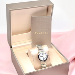 Ladies' Bvlgari Lucea Stainless Steel Quartz watch Ref.LU28S with box&papers