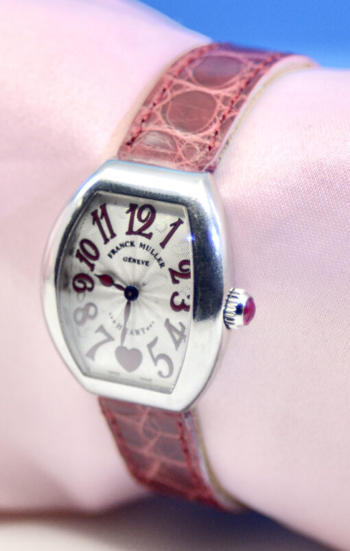 Ladies Franck Muller "Heart to Heart" Stainless Steel watch Ref.5002 S QZ C 6H J - Image 4